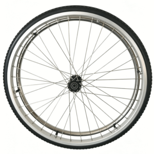 Hospital-Grade Manual  Wheelchair Rear Wheels  manufacturer OEM ODM  stainless steel wheelchair Wheels