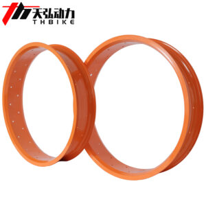 Colorful fat tire bike rim ebike wheel beach bike rim factory wheelset light weight wheel anodized rim