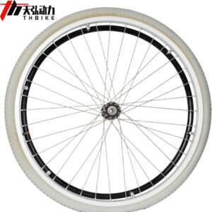 wheelchair custom factory wheel 24"x1.75,24"x1.95 Wheelchair Rear Wheel With Knobby Tire Light weight wheel Pneumatic Tires Wear-resistant wheelchair