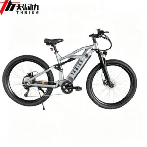 High quality big power  500W 750W high speed electric  MTB bike full suspension hydraulic fashion e bike  direct factory