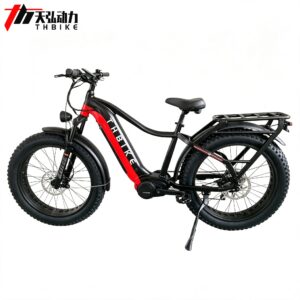 Factory offer Fat tires 26"*4.5 500W 750W 1000W MID drive torque motor  E bike electric bicycle